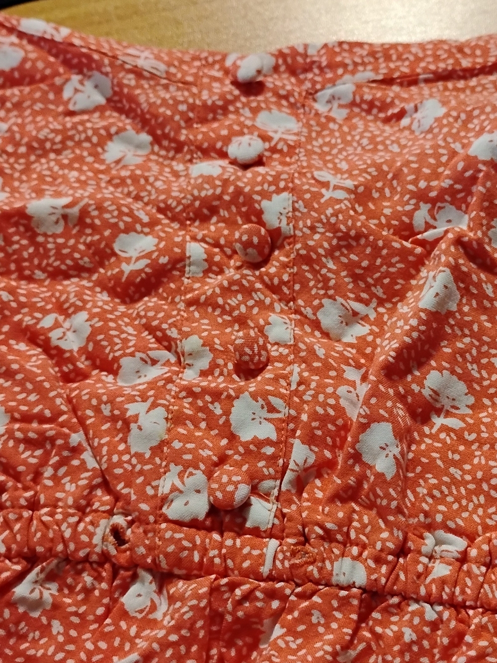 torrid Orange Floral Spaghetti-Strap Casual Dress - Picture 4 of 8